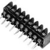 PCB terminal, 3 pole, AWG 22 to 12, 20 A, screw connection, black, 4-1437666-3