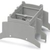 Upper part of housing, PC, (W x H x D) 71.6 x 89.7 x 54.85 mm, 4 HP, light gray, for enclosure, 2896063