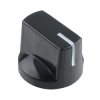 Black Davies 1510 Style Pointer Knob