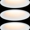 93419 Recessed light Cymbal, 3 x 6,5 W, 480 lm, 2000+2700 K, white