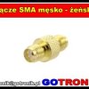Złącze SMA męsko - żeńskie