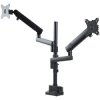 StarTech.com ARMDUALPIVOT Desk Mount Dual Monitor Arm, Full Motion Monitor Moun