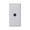 Płytka K45 gniazdo mini-jack 45x22,5mm aluminium