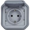 Legrand 069833L Plexo Socket IP44 IK08 Grey Screw Terminals
