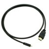 HDMI Male to Micro HDMI Male Cable - 1.5m