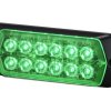 Światło ostrzegawcze 12 → 24 V Wiele efektów świetlnych Zielony Wewnątrz/na zewnątrz LED