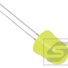 Dioda LED 10mm żółta 10/34UYH; Vf=2.0-2.2V;If=20mA;1000mcd;matowa;