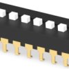 DIP switche, Off-On, 8 pole, straight, 1 A/5 VDC, 1-1825058-9