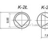 Klucz energetyczny 4G 9x7cm Kari K2: P,T,Ł + K2-K