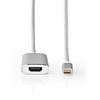 Przyłącze HDMI gniazdo - USB C wtyk USB 3.2 Gen 1 4K@60Hz 2,0m CCTB64680AL