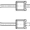 Pin header, 24 pole, pitch 2.54 mm, straight, green, 2-1740617-4