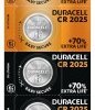 5 x bateria litowa mini Duracell CR2025 DL2025 ECR2025 HSDC