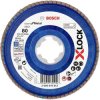 Bosch 2608619813 X551 Flap Disc 115mm Bore 22.23mm for Metal Work