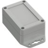 ABS enclosure, (L x W x H) 90 x 60 x 40 mm, light gray (RAL 7035), IP65, BYB-3-90H0167