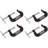 Sealey GCC06 Junior C-Clamp Set 51mm x 32mm 4pc
