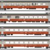 Wagon osobowy Märklin 42190 Wagon osobowy Märklin 42190 Zestaw H0 4 wagonów osobowych Swiss Express SBB