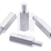 Pololu Aluminum Standoff for Raspberry Pi: 11mm Length, 4mm M2.5 Thread, M-F (4-Pack)