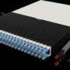 PONE30UTPBL Cable management system, 24 Port, Cat.6a UTP, 1,8 m, blue