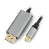 Przewód USB C - DisplayPort - 1,8m - Akyga AK-AV-16