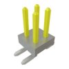 Wtyk PCB 4-pinowe raster: 2mm 2-rzędowe Samtec Przewlekany