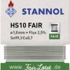 Cyna lutownicza Stannol HS10-Fair rolka Sn99,3Cu0,7 ROM1 5 g 1 mm