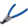 BlueSpot Tools 8706 Circlip Pliers External Bent 90⁰ Tip 150mm (6in)