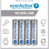 4 x akumulatorki everActive R03/AAA Ni-MH 800 mAh ready to use
