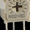 FT-63ES-502 Precision potentiometer, trimmer, vertical, 5 kOhm