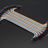 Adafruit Premium Male/Male Jumper Wires - 40 x 6