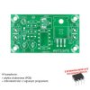 Powolny rozjaśniacz do taśm LED 12V, PCB i mikroprocesor do projektu AVT1975