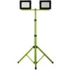 Projektor Led Na Statywie Zielony 2X50w 2X4000lm Ip65 6400K Sl-S22