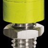 Miniature panel jack, 2.6 mm, yellow