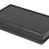 Obudowa; do przyrządów; ręczna; G528B(BC)-1@; ABS; 112mm; 66,5mm; 21mm; czarny; z koszykiem na baterie; RoHS; Gainta; 1 panel cz