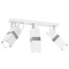 Lampa Sufitowa Vidar White/Chrome 3Xgu10 Mlp6282 Milagro