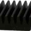 IC heatsink, (L x W x H) 17 x 30 x 7.5 mm, 17 K/W, black anodized, 10037151
