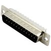 Connfly DS1033-25MBNSISS D-Sub Plug 180° 25 Pins Soldering 1 piece