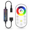 Sterownik LED RGBW + pilot radiowy dotykowy SLIM RF 72W 6A MAX kontroler