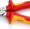 VDE-stripping pliers for Cu wires, 10 mm², AWG 8, cable Ø 5 mm, L 180 mm, 213 g, 13 66 180