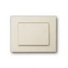 Włącznik jednobiegunowy beżowy