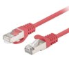PATCHCORD KAT.6 FTP 0.25M CZERWONY FLUKE PASSED LANBERG 10-PACK