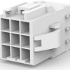 Plug housing, 9 pole, pitch 3.96 mm, straight, natural, 177911-1