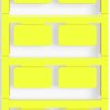 PA device marker, (L x W) 27 x 15 mm, yellow, 80 pcs, 1131910000