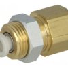 Złączka wtykowa gwintowana,prosta -1-10bar mosiądz -5-60C KQ2E04-01A