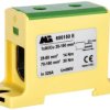 Złączka szynowa 1-torowa 25-150mm2 żółto-zielona EURO OTL 150 1xAl/Cu 606150 E