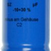 Electrolytic capacitor, 100 µF, 450 V (DC), -10/+30 %, can, Ø 35 mm, SZ10145035054