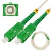 Patchcord światłowodowy FO SM SC/APC-SC/APC simplex 9/125 G.657A1 NEKU 35m