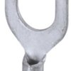 Uninsulated forked cable lug, 0.5-1.5 mm², AWG 20 to 16, M6, silver, 3240141