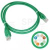 Patchcord UTP kat.6 kabel sieciowy LAN 2x RJ45 linka zielony 5m Alantec