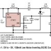 Inverting 1.4MHz Switching Regulator in 5-Lead SOT-23