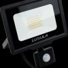 LX400126 LED floodlight, 30 W, 4000 K, 3000 lm, IP65, motion detector